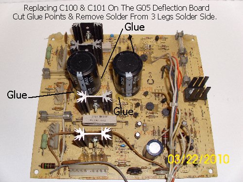 WG V2000 and Electrohome G05-802 Deflection PCB Repairs.. 2 for 1! 